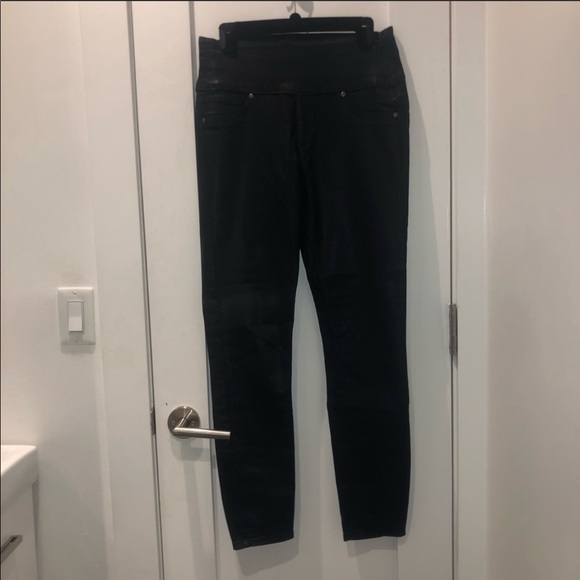 Spanx Coated Wax Skinny Jeans - Picture 2 of 3